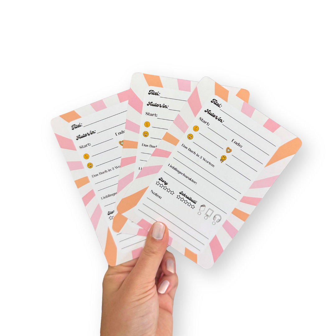 Bookmark Reading Note | 3 pcs.