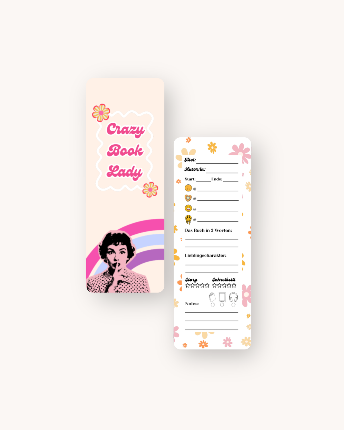 Bookmark Reading Note | 3 pcs.