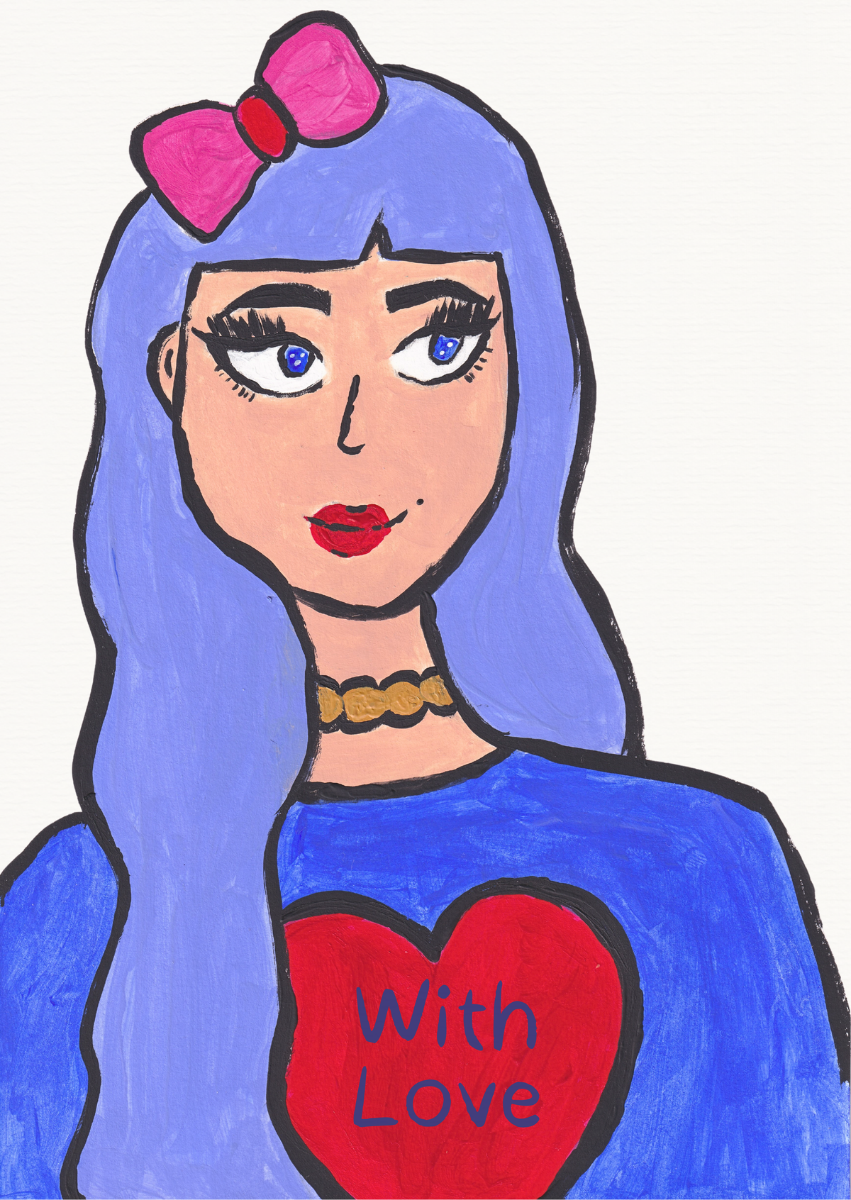 With Love | Art Print Card