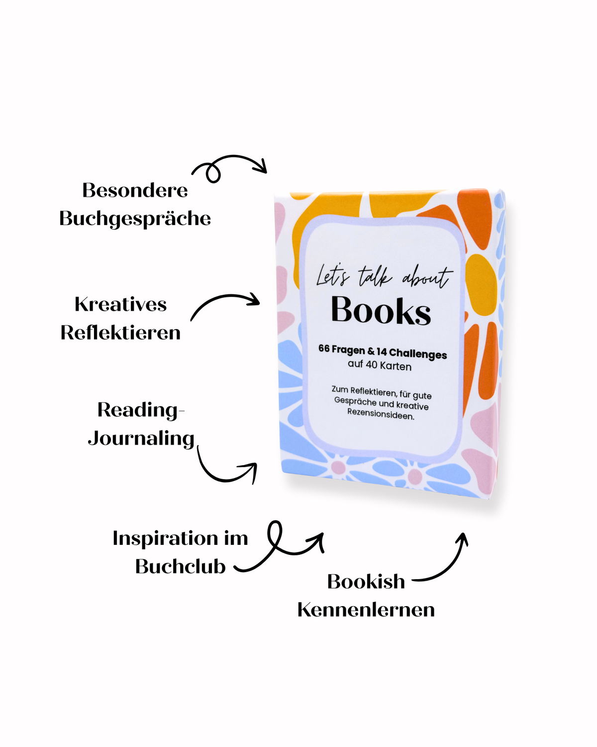 Book Talk Cards - German Edition