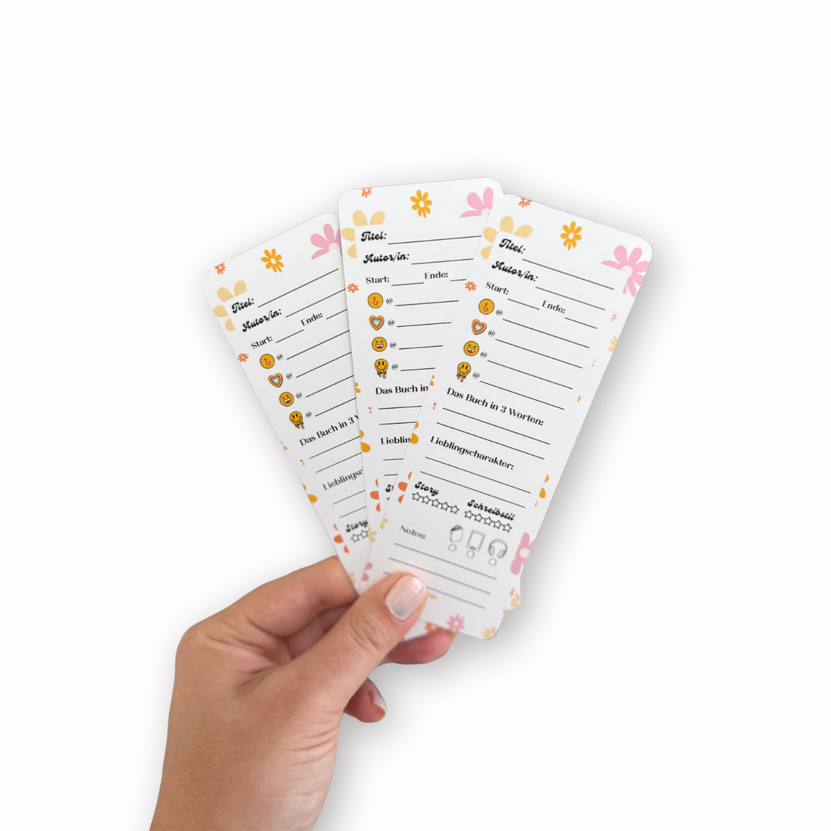 Bookmark Reading Note | 3 pcs.